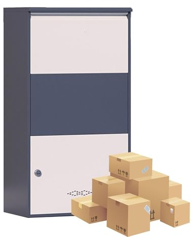 Buzones De Entrega De Paquetes For Exteriores, Buzón Moderno De Gran Capacidad, Buzón Independiente For Porche Exterior For Paquetes, Buzón De Entrega De Paquetes For Entregas Con Compartimento(Mechan