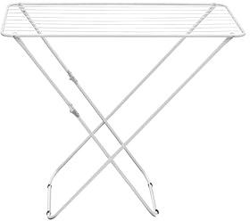 HERSIG - Tendedero Hierro Blanco 10m | Tendedero Plegable Blanco 10m