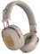 House of Marley Positive Vibration Riddim Cuffie On-Ear Wireless - Cuffie Bluetooth Pieghevoli, 50 Ore di Autonomia, con Microfono, Ricarica rapida USB-C, Materiali Sostenibili, Crema