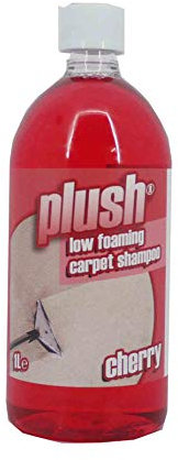 Carpet Shampoo Cleaner & Odour Deodoriser 1L Plush (CHERRY)