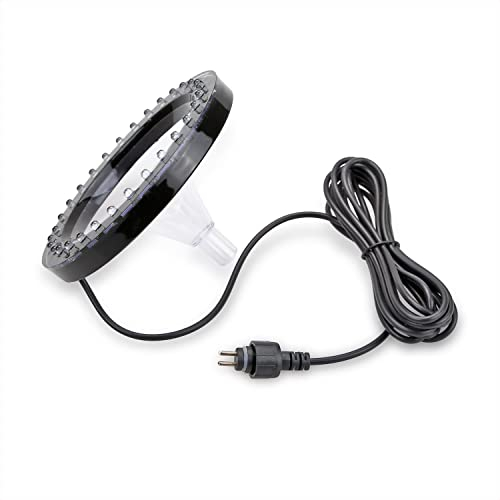 CLGarden Kugelbasis Kugelsockel mit LED Beleuchtung für Springbrunnen mit drehender Springbrunnenkugel
