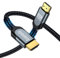 Aouensly 8K HDMI 2.1 Cable 2.5M with Nylon Braided Cord - Ultra High Speed, 48Gbps, Supports 8K@60Hz, 4K@120Hz, Dolby Vision Atmos, eARC, Compatible with TV, PS5, Xbox Series X, and More