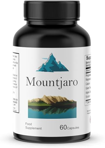 Mountjaro- Weight Management Support - All Natural - Support for Men & Women - 1 Month Supply /60 Capsules