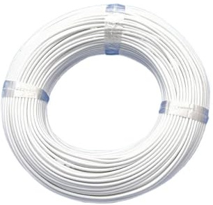 Cable calefactor de fibra de carbono de 33 ohmios/m (2 mm) for suelo radiante con revestimiento de silicona.