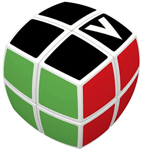 V-Cube 2 x 2 White Pillow, Professional, Fast, and Smooth, Speed Cube, Puzzle, Fidget Toy