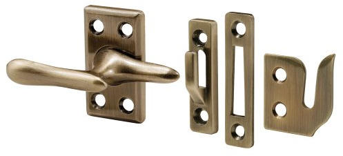 Prime-Line H 3683 1-7/8 In. Diecast and Steel Antique Brass Casement Window Sash Lock (Single Pack)