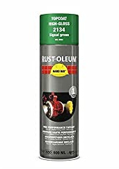 RUST-OLEUM 2134 Hard Hat Topcoat Ral-Colours, The Nr. 1 Industrial Paint Aerosol. Go Further, Work Faster, Last Longer!, Signal green-RAL 6032