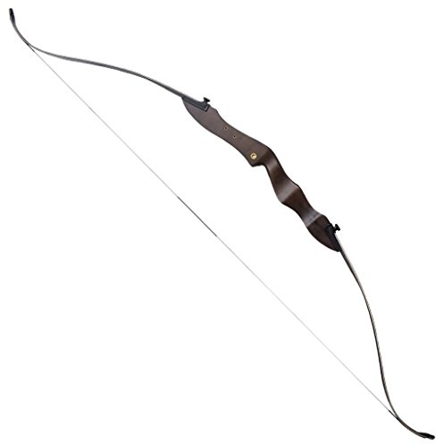 vidaXL Recurvebogen Holz Bogen Sportbogen Einsteigerbogen Bogenschießen 68 30lb