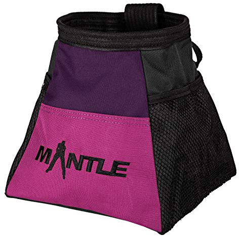 MANTLE climbing equipment Boulderbag Girly lila/pink zum Bouldern Klettern Turnen