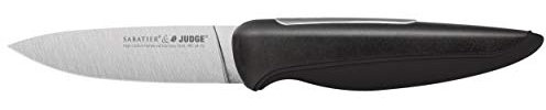 Judge Paring Knife with Curved Stainless Steel Blade, Dishwasher Safe, 9cm / 3.5