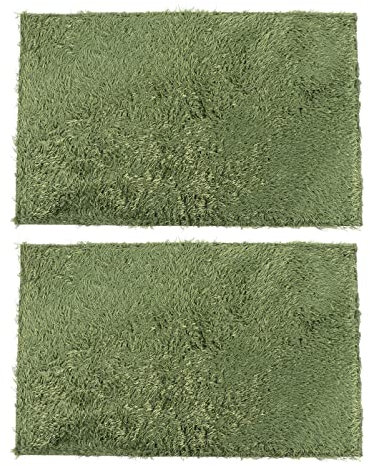 BESPORTBLE 2stücke Reptilien Teppich Imitations Moos Terrarium Liner Für Schildkröten Bartagamen Eidechsen Geckos Leguane Atmungsaktiv Wiederverwendbar