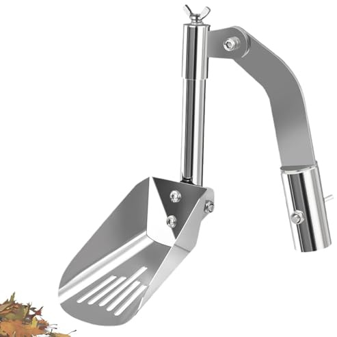 Generico per grondaia, pulitore per grondaia, rimozione dello Sporco, Materiale in Lega di Alluminio, Manico telescopico, Giardino, fossato, Case a