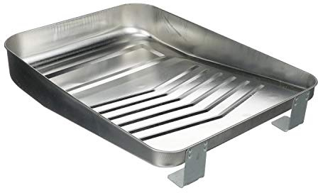 Seachoice Reusable Deluxe Angled Ribbed Paint Tray w/Ladder Lock Legs, 9 in.