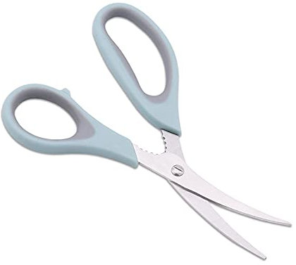 Tijeras artesanales Cocina doméstica Tijeras multifuncionales de, pelar camarones, terminar mariscos, cortar pescado, cortar carne, cortar verduras Tijeras