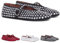 Ballerinas mit Strasssteinen für Damen, glitzernde Schnalle, runde Zehenpartie, Mary Jane Ballerinas, Nieten, verzierte flache Schuhe, Schwarz , 39.5 EU