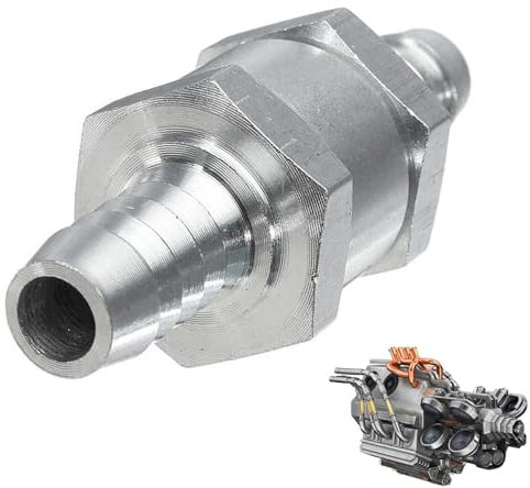 Válvula de retención Way Fuels | Way Fuels 6/8/10/12 válvula de retención, aleación de aluminio antirretorno para automóviles, barcos, barcos de combustible, motocicletas