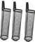 OFFSCH 3 Stück Wiederverwendbarer Taschen Organizer Küchentaschen Organizer Einkaufstaschen Spender Nylon Taschenspender Zum Aufhängen An Der Wand Schwarz