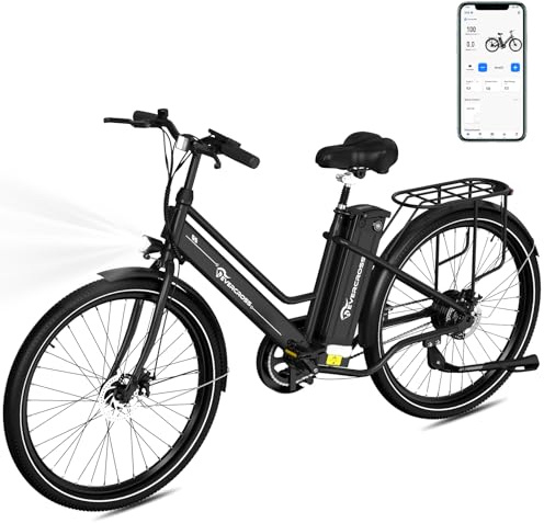 EVERCROSS EK8 Velo Electrique Adultes, Vélo Electrique de 26'' avec Assistance au Pédalage - Moteur 250W, Batterie 36V 15,6Ah, 15/20/25 KM/H, Charge Max de 120kg, VTT Electrique pour Femmes et Hommes