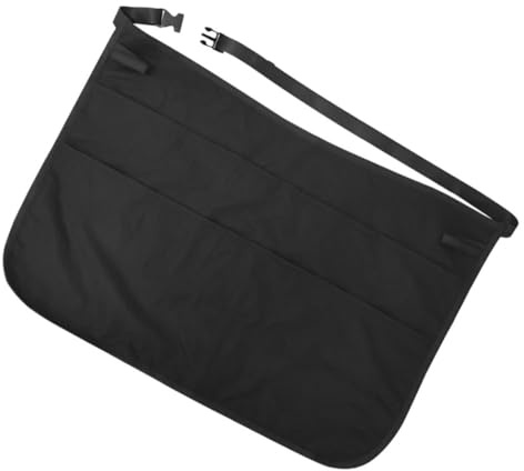 Hemobllo Tablier Demi Coiffeur avec Poches Ajustable pour Salons de Coiffure et Rangement Outils