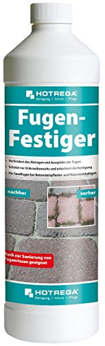HOTREGA Fugen Festiger, für Sandfugen geeignet, Schutz vor Unkrautbewuchs, elastisch (1 Liter)