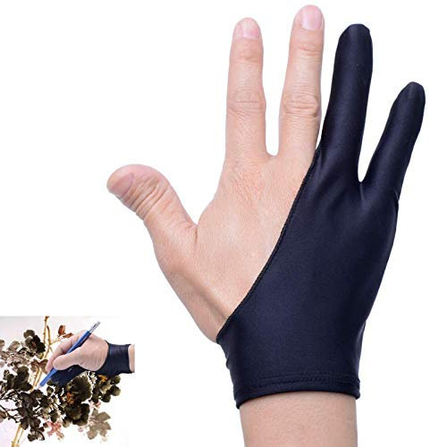 Guanto da artista per tablet da disegno, guanto da dito, per tavolette grafiche e tavolette luminose Artist Glove - s 4 pack