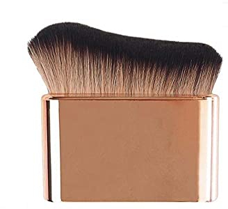 COSHINE Rose Gold Big Blend Self Tanning Brush, Professional Kabuki Powder, Foundation, Blusher, Shadow, Bronzer and Body Brush