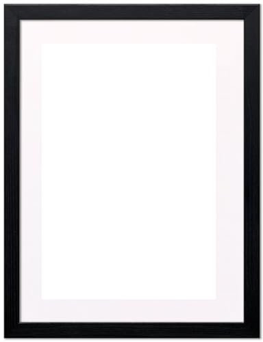 A3 Black Wooden Photo Frame - 297x420mm / 29.7x42cm / 11.7x16.5inch Picture Frame