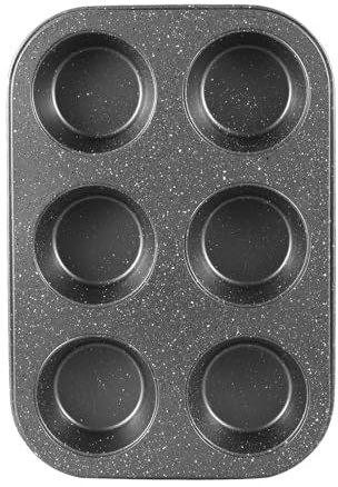 Walooza Muffin Pan - Nonstick 6-Cup Cake & Muffin Cups for Baking