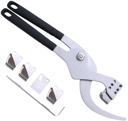 F Fityle Tijeras para pelar árboles frutales, cortador de de anillo, cortador de ramas, tipo 100 para bonsáis, huertos y jardines, tijeras de podar