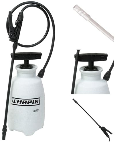 Chapin International Chapin 10000 SureSpray 1/2 Gallon Utilisation Polyvalente pour pelouse et Jardin, (1 pulvérisateur/Colis), Couleur