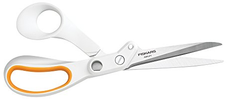 Fiskars 8 Inch Amplify Mixed Media Shears, White