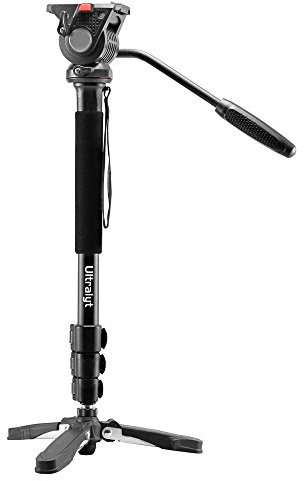 Monopie multifunción Ultralyt All-Terrain con Base y Cabeza fluída