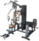FIT4HOME Multi Gym Fitness Equipment Exercise Machine Strength Training Body Building Heavy Duty Home Gyms Workout Stations 80KG Weight Plates Leg Press Lat Pulldown | TF3003C