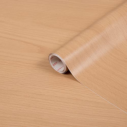 Vinyl Warehouse d-c-fix Beech Wood Sticky Back Furniture Wrap Vinyl (W)90cm (L) Sold by the metre