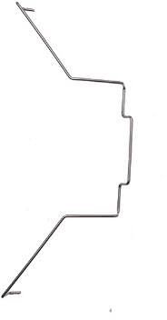 Zerodeko 4pcs Cooler Radiator Fan Buckle Clips Steel Wire Hooks for Computer Cooling Fans Easy Installation Enhanced Heat Dissipation Accessories