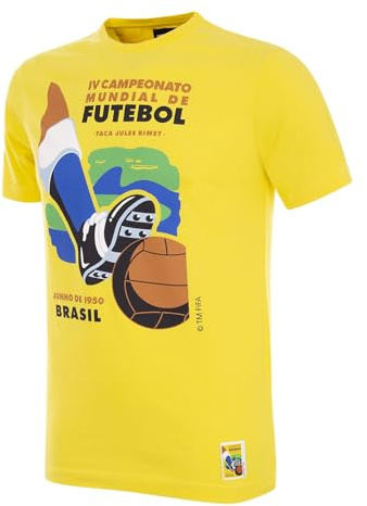 Brasilien 1950 World Cup Emblem T-Shirt