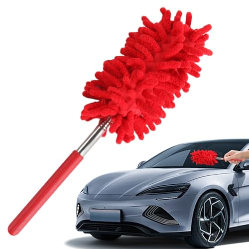Spolverino Per Automobile Per Auto Con Manico Estensibile Attrezzatura