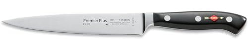 F. DICK Filetiermesser, Filiermesser, Premier Plus (Messer mit Klinge 18 cm, X50CrMoV15 Stahl, nichtrostend, 56° HRC) 81454182, Schwarz, 27x2x1 cm