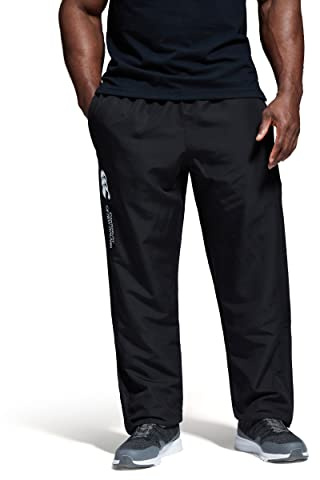 Canterbury Men's Stadium Pants | Tracksuit Jogging Bottoms | Durability And Comfort Track Pants, Black, L