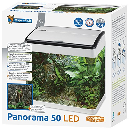 SuperFish Panorama Aquarium, Modell:P 50 Weiss