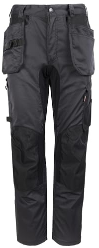 TuffStuff Mens 725 X-motion Work Trouser, Grey, 36W Long EU