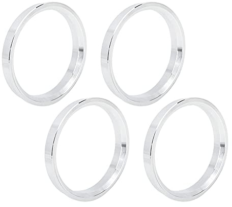 X AUTOHAUX 4pcs Bague de Centrage 73.1 à 64.1mm Jante Aluminium Alliage Voiture Moyeu Anneaux Centriques
