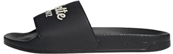adidas Unisex Adilette Shower Slides, Core Black/Wonder White/Core Black, 7 UK