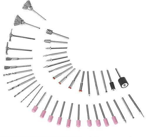 Kit d'Outils Rotatifs, 141 Pièces, Ensemble d'accessoires pour Mini-meuleuse électrique Rotative, Kit d'accessoires pour Outils Rotatifs, Pièces de Rechange pour Outils