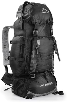 Waterproof Hiking Backpack Large Capacity Trekking Rucksack (90L)