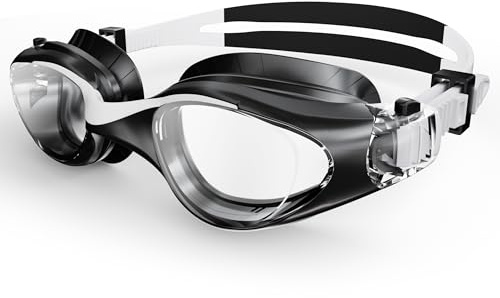 HIGAHY Gafas de Natación para Niños - Gafas de Piscina para Niños y Niñas de 6 a 14 Años, Antivaho y Protección UV Ajustable Suave Gafas, Ideales para Nadar y Bucear | Gafas de natación juveniles | Protección UV | Vista amplia de 180° | Sello de silicona resistente a fugas | Ajuste de un solo