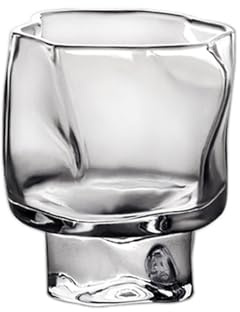 70 ml Passar for whiskyglaskopp Japansk oregelbunden konst vinglas Designerkopp Frostad kristall Sake-koppar Shotglas (Clear Whisky Cup)