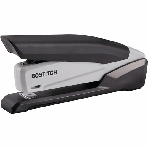 Bostitch Office Eco-Friendly Stapler, Compact 3-in-1 Desktop Stapler, Reduced Effort, Jam-Free, 20 Sheet Capacity, Black (1710)