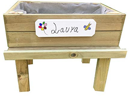 Mesa de Cultivo (huerto Urbano) Kit Infantil 60 x 40 x 55 cm