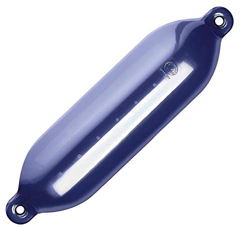 DAN FENDER Danfender Light Pare-battage pour petits et moyens bateaux, couleur : bleu marine, type : 623 L (Ø 160 mm x 630 mm)